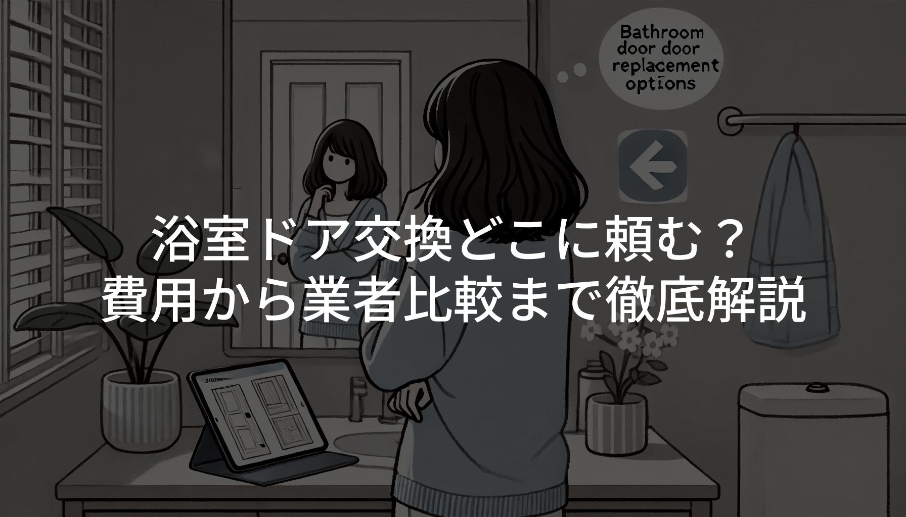 浴室ドア交換どこに頼む？費用から業者比較まで徹底解説