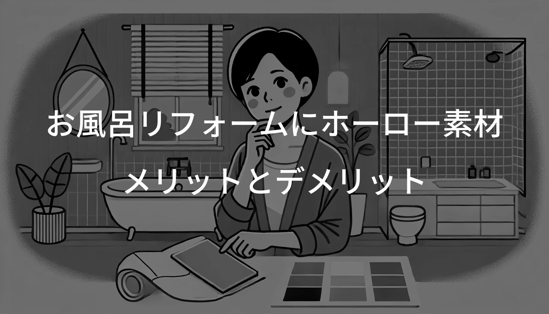 お風呂リフォームにホーロー素材のメリットとデメリット