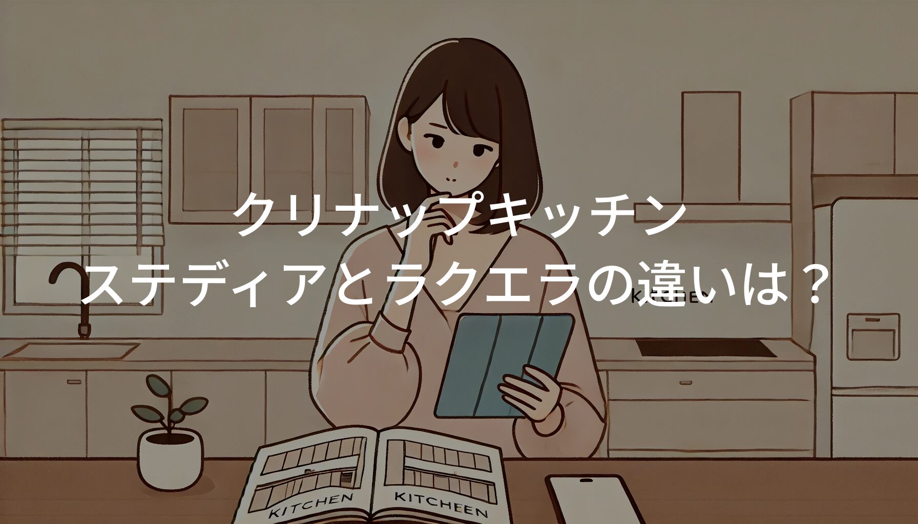 クリナップ キッチン「ステディア」と「ラクエラ」の違いは？7つのポイントで解説