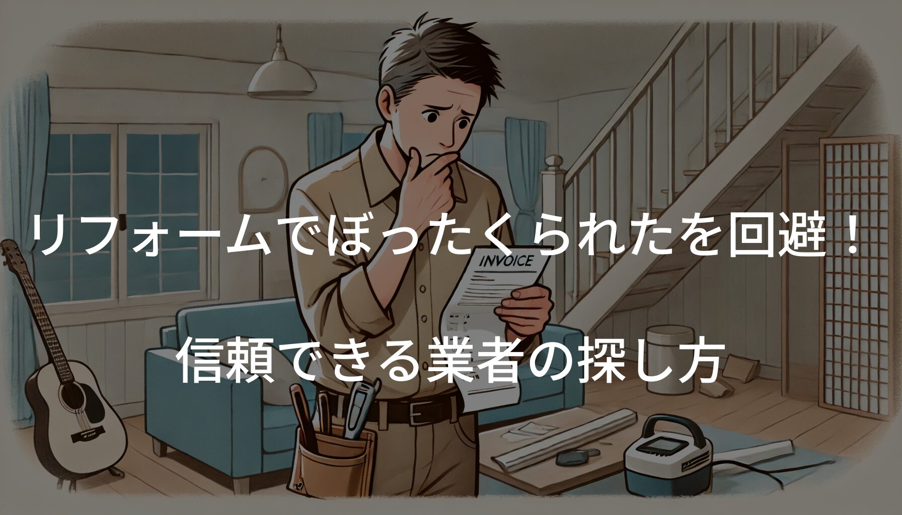 リフォームでぼったくられたを回避！信頼できる業者の探し方