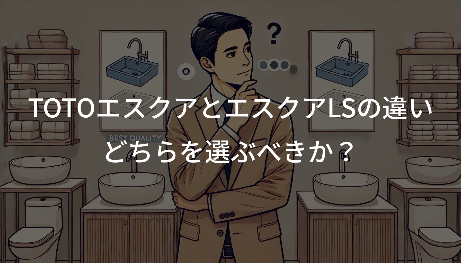 TOTOエスクアとエスクアLSの違い解説！どちらを選ぶべきか？